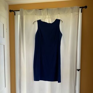 Dress barn royal blue sleeveless dress